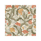 Sample 2932-65119 Lina, Bodri Dark Green Tulip Garden  by A-Street Prints Wallpaper