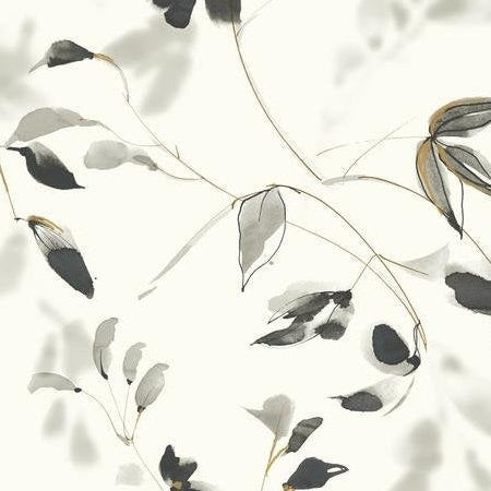 Find PSW1103RL Simply Candice Botanical Black Peel and Stick Wallpaper