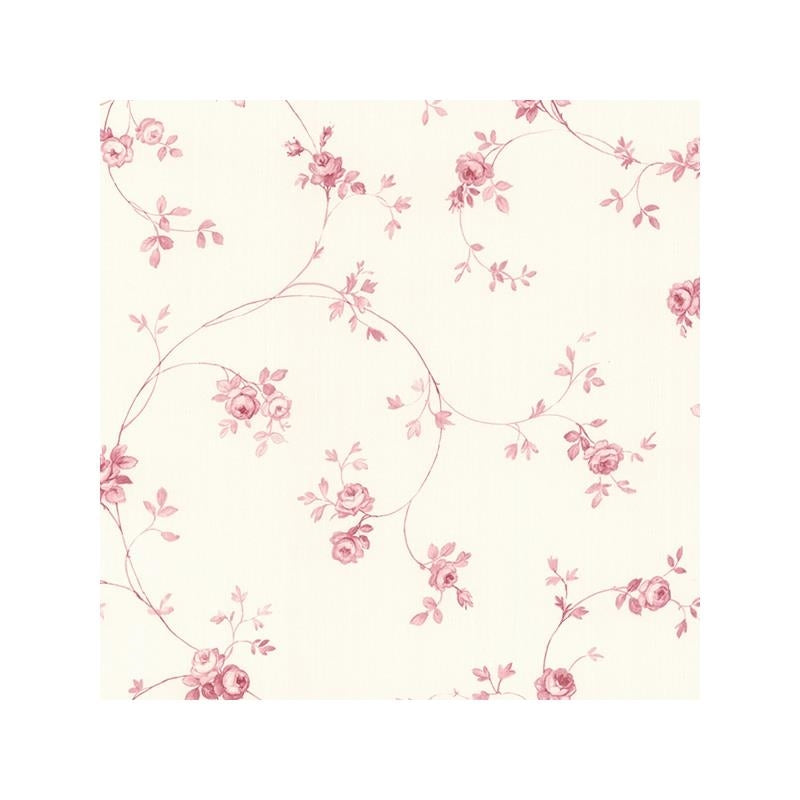 Sample PR33825 Pink Small Floral wallpaper Norwall Wallpaper