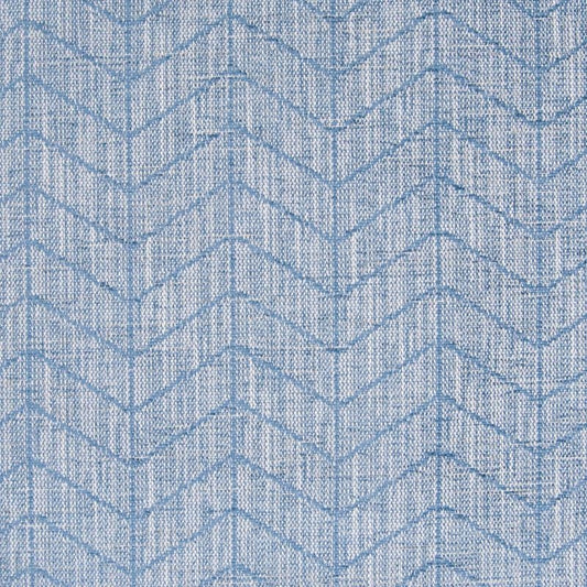 B7612 Sky | Herringbone, Woven - Greenhouse Fabric