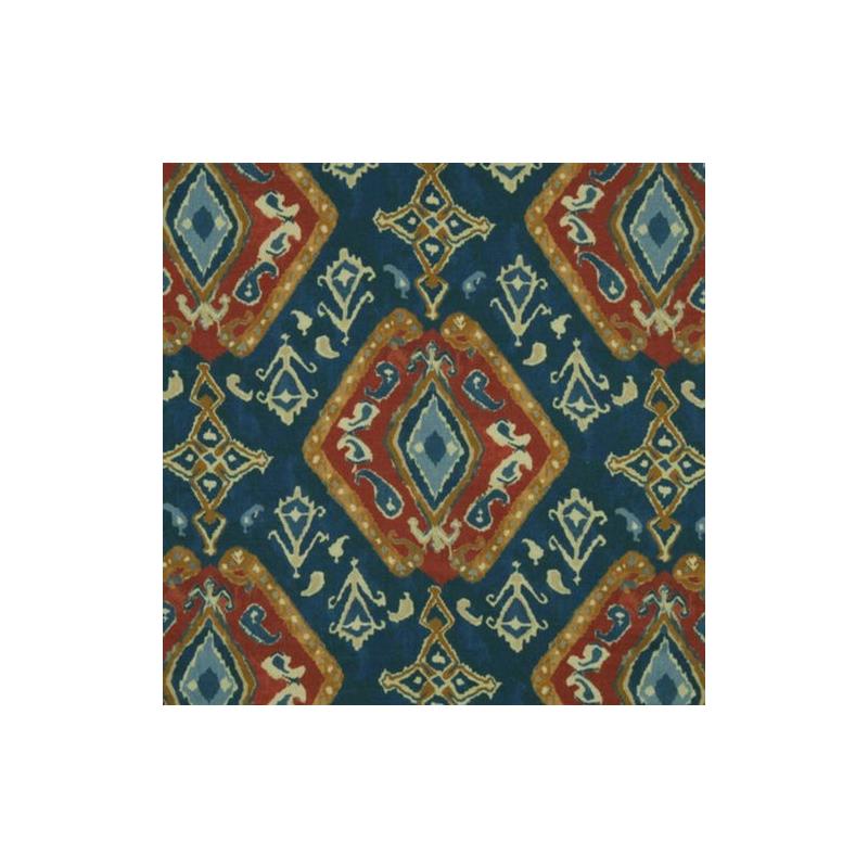 224695 | Nila Ikat Indigo - Beacon Hill Fabric