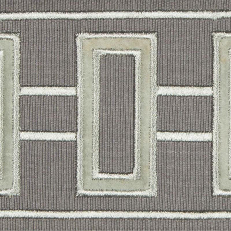 T30769.11.0 | Grid Lock, Steel Grey Grey - Kravet Design Fabric