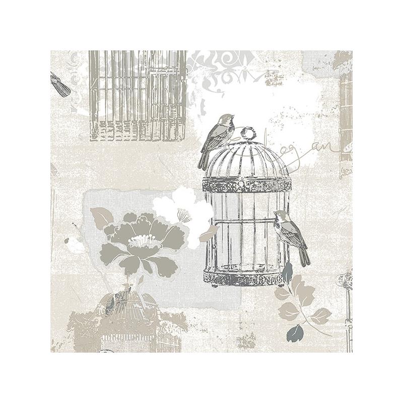 Sample KE29946 Creative Kitchens Victorian Birdcage  Norwall Wallpaper