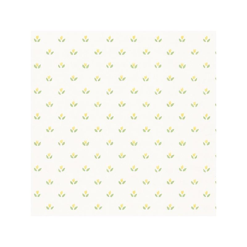 Sample FK26950 Green Small Floral wallpaper Norwall Wallpaper