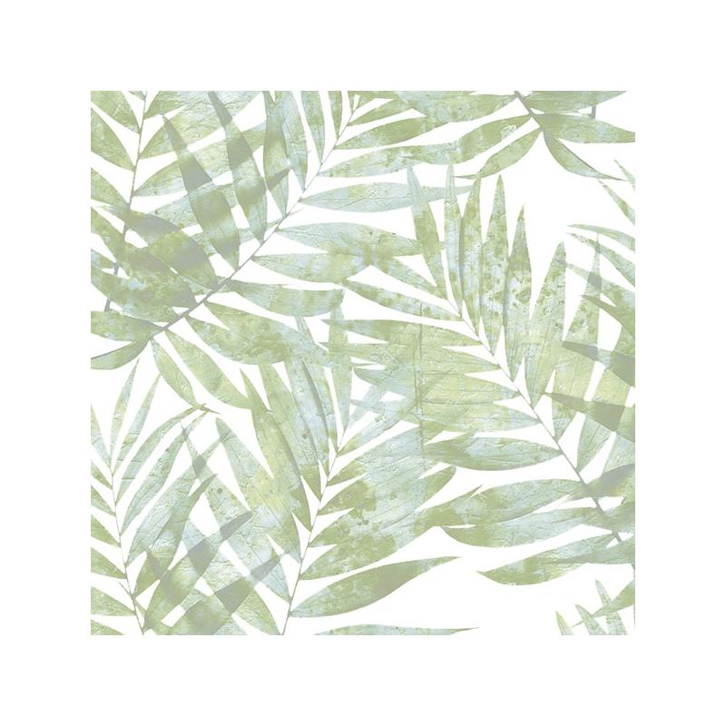 Sample G67943 Organic Textures, Blue Speckled Palm Wallpaper by Norwall