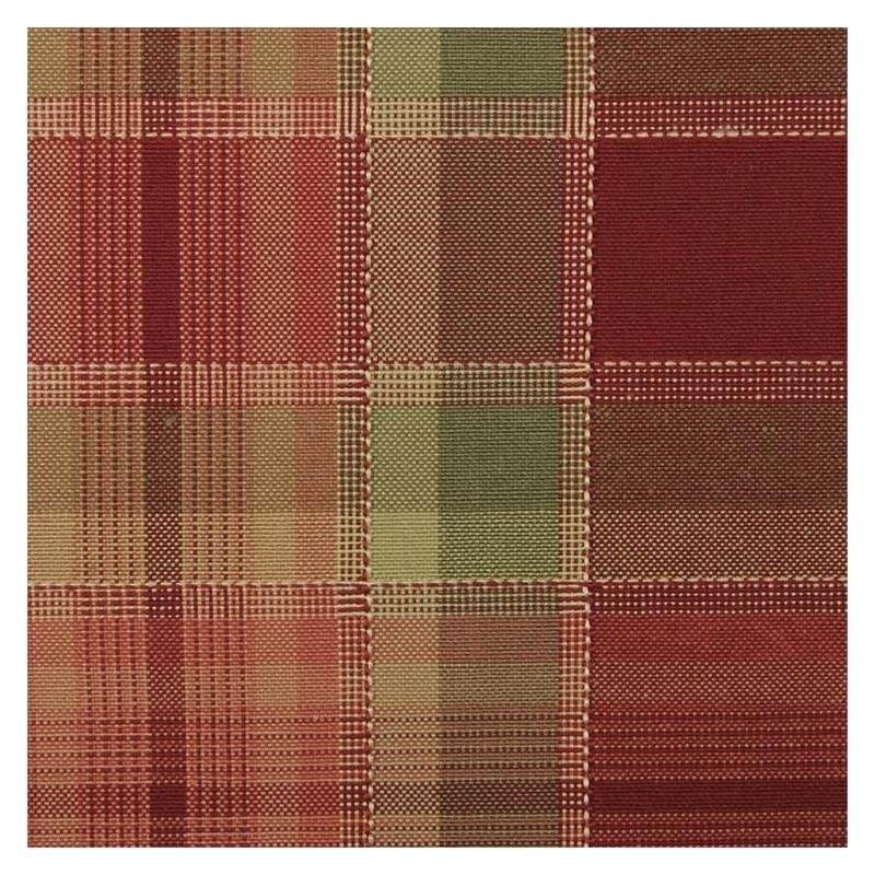 32423-91 Red/Green - Duralee Fabric