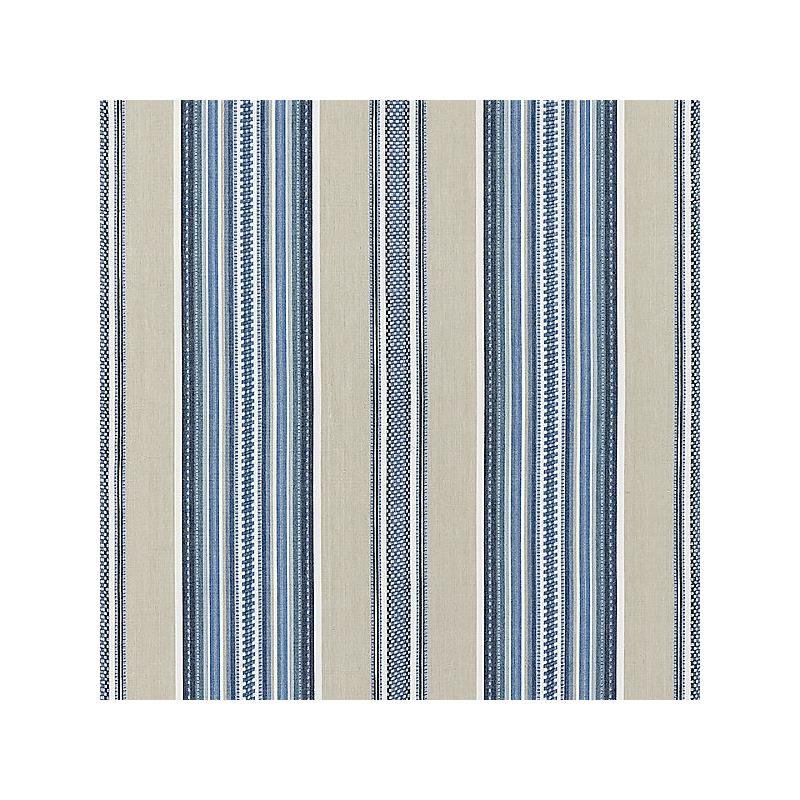 Acquire 27180-002 Cyrus Cotton Stripe Chambray by Scalamandre Fabric