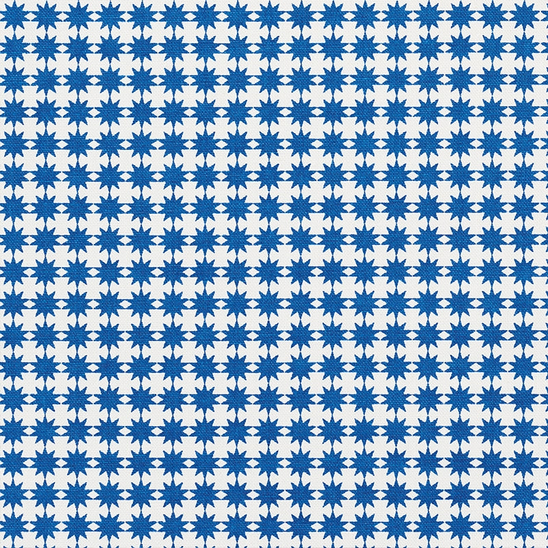 Purchase sample of 177083 Stella, Blue by Schumacher Fabric