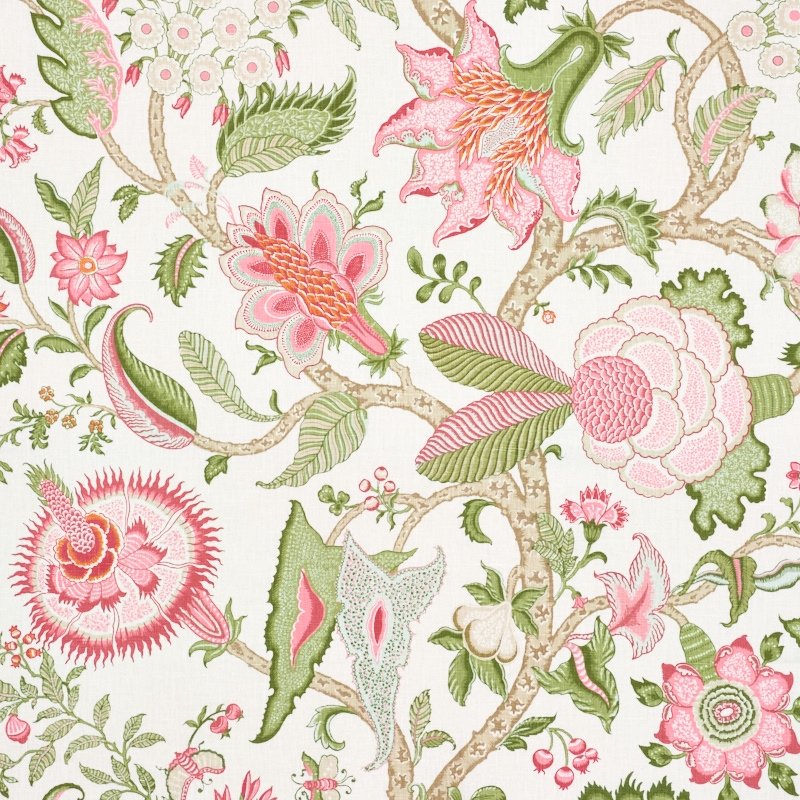 Find 177371 Arborvitae Pink Leaf by Schumacher Fabric