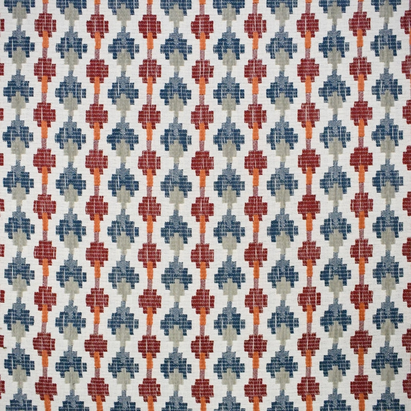 Search S4575 Mosaic Diamond Red Greenhouse Fabric