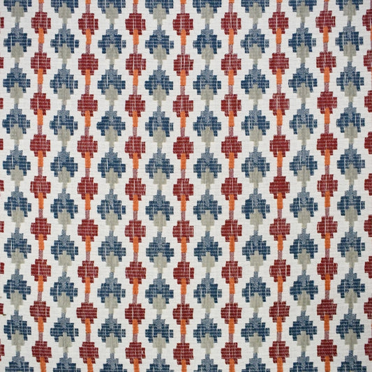 Search S4575 Mosaic Diamond Red Greenhouse Fabric