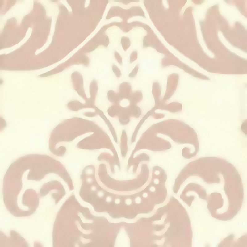Sample 302149W Monty, Pumice On Off White by Quadrille Wallpaper
