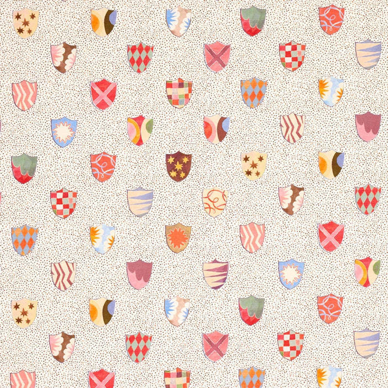 Purchase sample of 180160 Heraldic, Sprezzatura by Schumacher Fabric