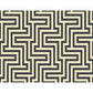 Sample TA20400 Tortuga, Black, Geometric by Seabrook Wallpaper