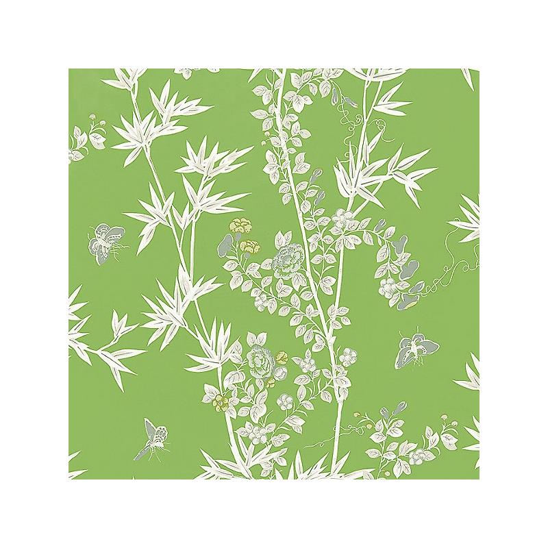 Sample 16608-004 Jardin De Chine, Jade - Scalamandre Fabric (SC 000416608)