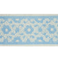 Sample 79121 Brinda Hand Blocked Tape, Sky By Schumacher Trim