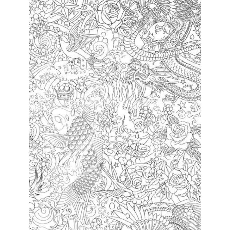 Sample WH000013303 Horimono, Argent by Jean Paul Gaultier Wallpaper