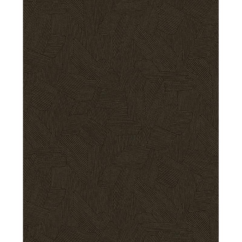 Sample EJ318004 Twist, Clio Espresso Lined Geometric by Eijffinger