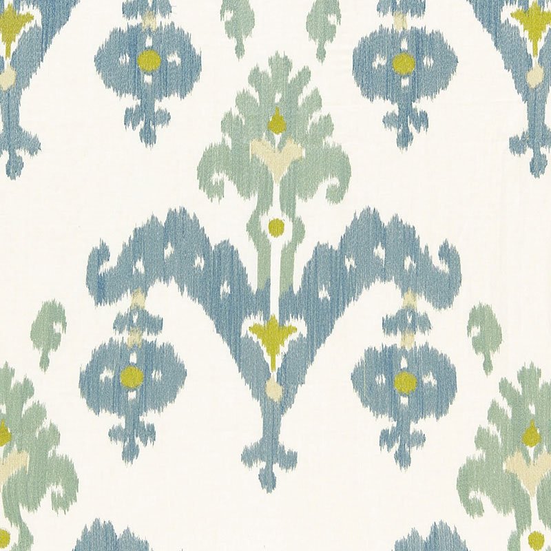 Find 65811 Raja Embroidery Sky by Schumacher Fabric