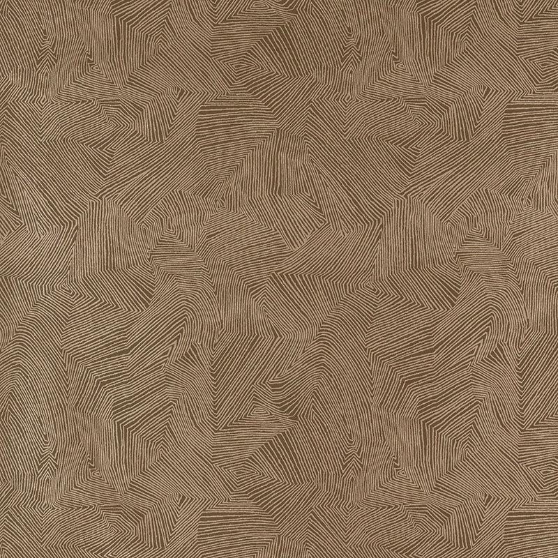 Acquire 5007771 Labyrinth Metallic Espresso Schumacher Wallpaper