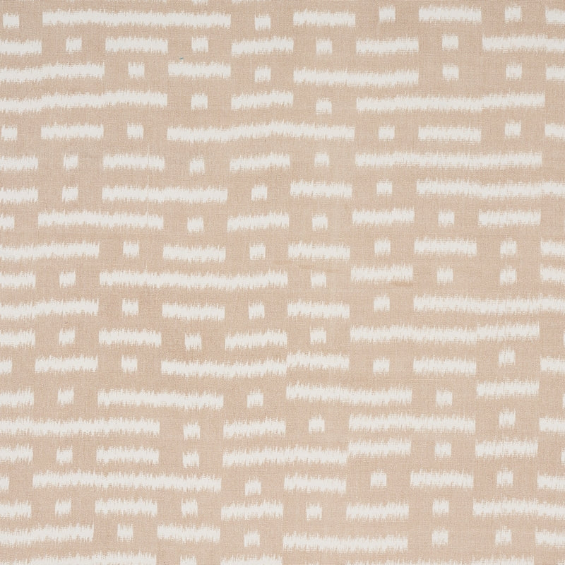 Purchase sample of 80830 Abstract Ikat, Natural by Schumacher Fabric