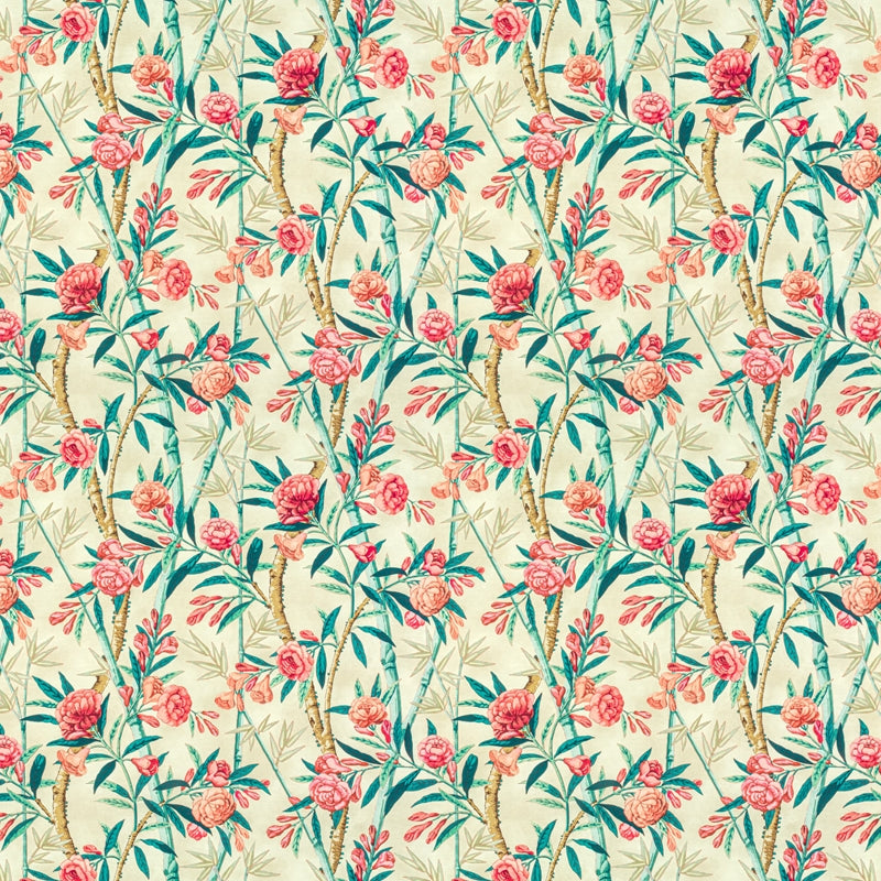 Sample Arbo-1 Arbor 1 Peacock By Stout Fabric
