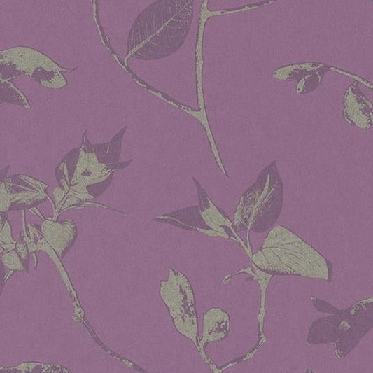 View 799149 Tendresse Purple Leaves by Washington Wallpaper