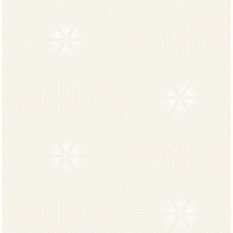 Select RL61110 Retro Living White Geometric by Seabrook Wallpaper
