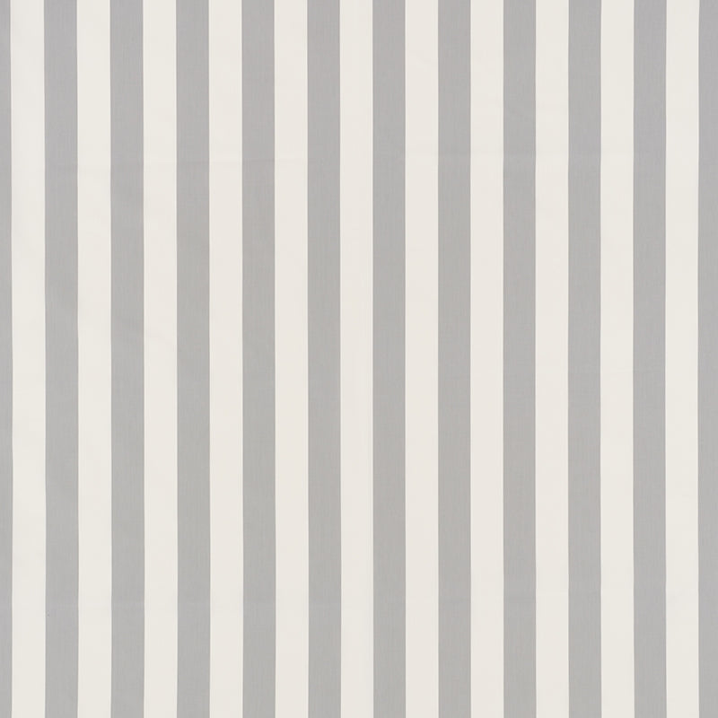 Looking 71351 James Stripe Grey by Schumacher Fabric