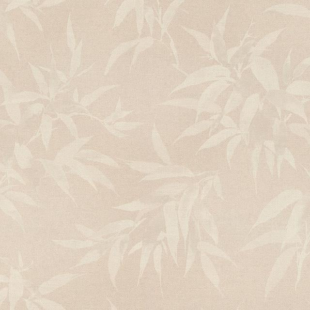 Select 4035-409758 Windsong Minori Beige Leaves Wallpaper Neutral by Advantage