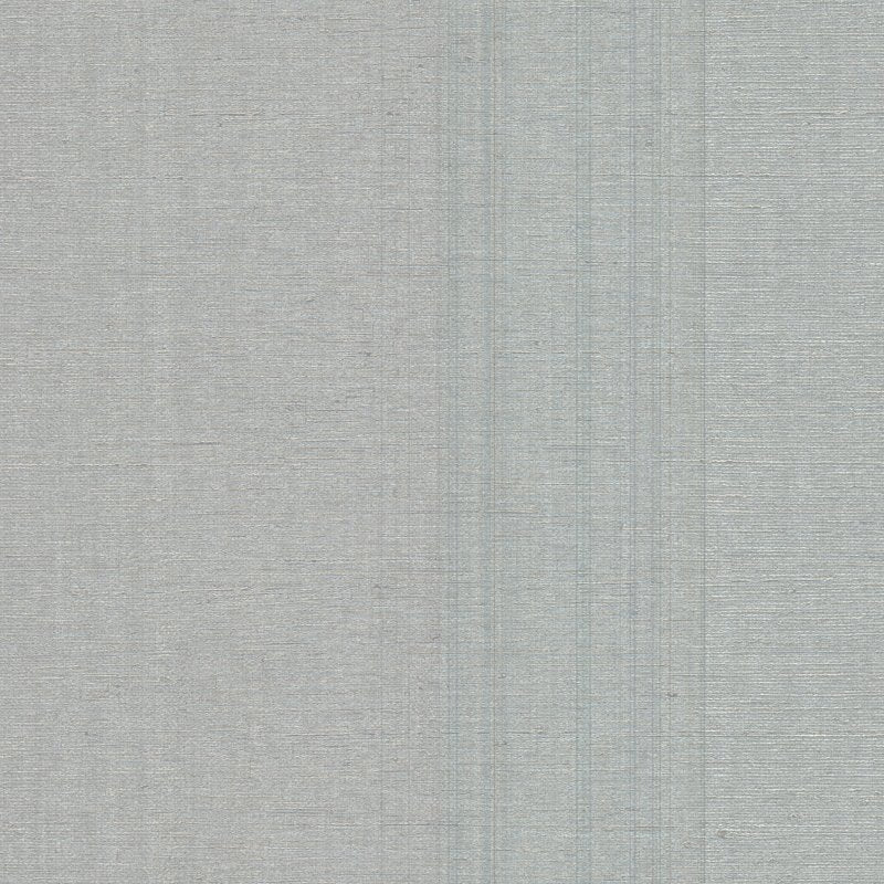 Order 2807-87902 Warner Grasscloth Resource Aspero Silver Faux Silk Wallpaper Silver by Warner Wallpaper