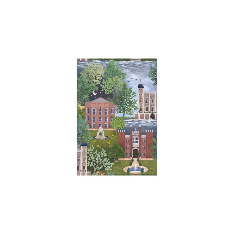 Sample 118/1001 Palace Tales Lgrn,TerandPet Novelty Cole and Son Wallpaper