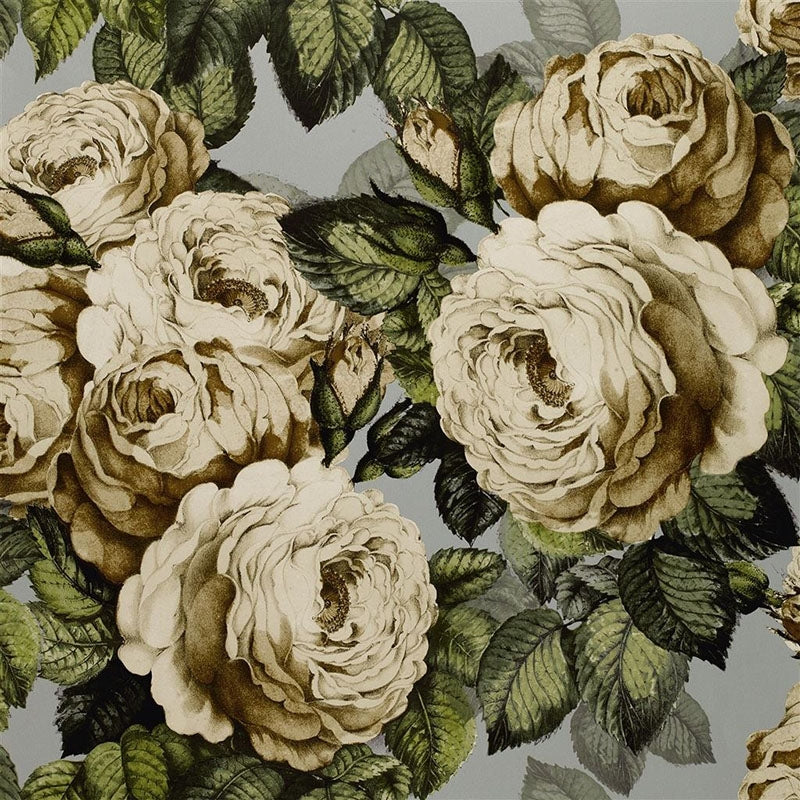 Purchase PJD6002/06 The Rose Steel by Designer Guild Wallpaper