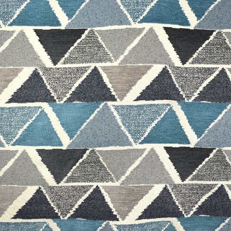 Order F2294 Niagara Blue Geometric Greenhouse Fabric