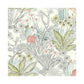 Sample ON1613 Outdoors In, Flowering Desert color Grey Floral by York Wallpaper