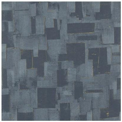 Order EW15018-680 Cubist Indigo Geometric by Threads Wallpaper