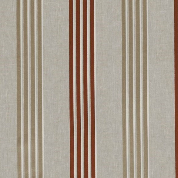 Shop F0941-04 Wensley Spice Stripes by Clarke And Clarke Fabric