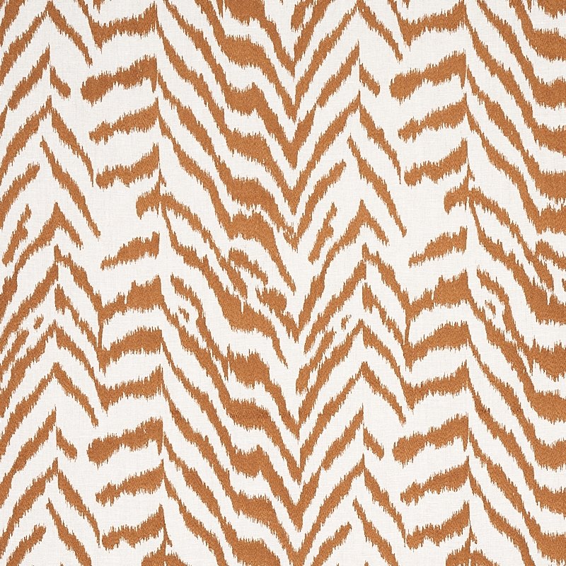 Purchase sample of 80671 Quincy Embroidery On Linen, Toast by Schumacher Fabric