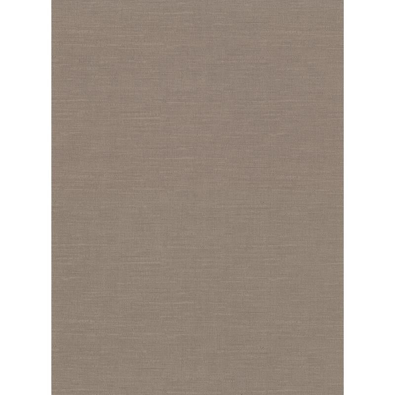 Sample 2910-2739 Warner Basics V, Parker Brown Faux Linen Wallpaper by Warner