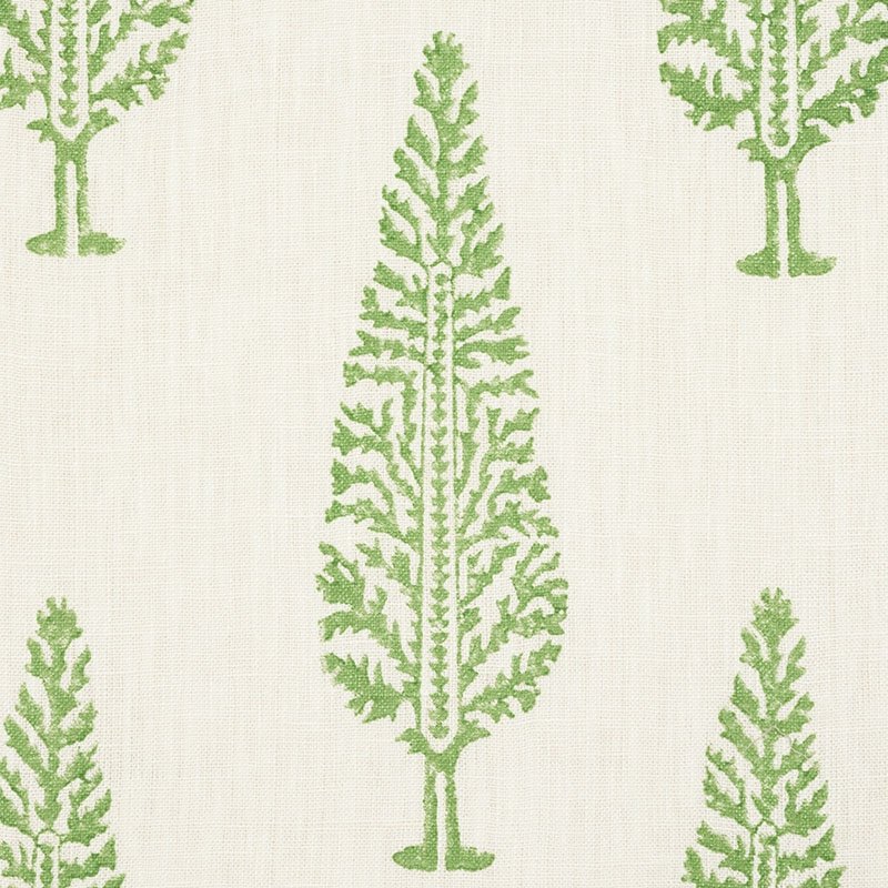 Acquire 178511 Juniper Block Print Green Schumacher Fabric