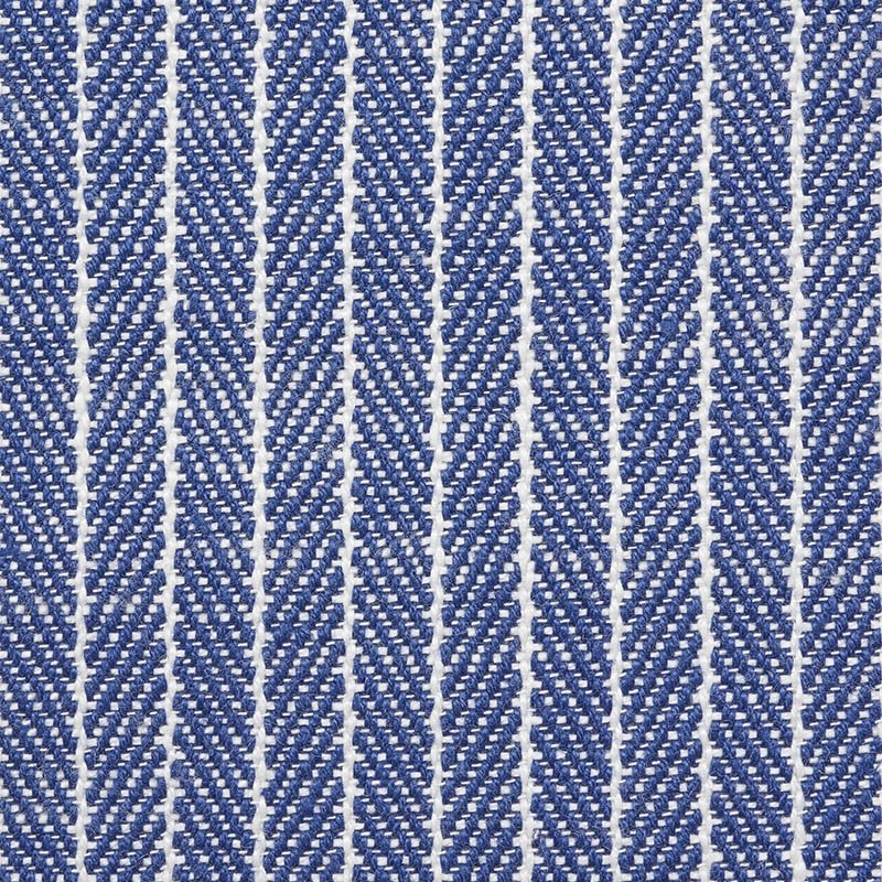 Order 76672 Garter Stripe Blue by Schumacher Fabric