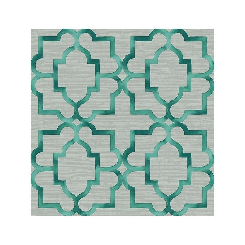 Sample Carl Robinson CR20704, Jarrett color Blue Geometric Wallpaper