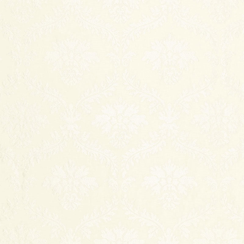 Purchase sample of 65341 Valbonne Linen Embroidery, Blanc by Schumacher Fabric