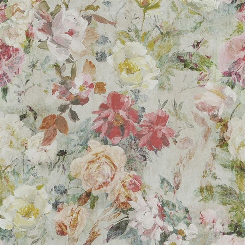 Sample PDG712-03 Marianne, Linen by Designer Guild Wallpaper
