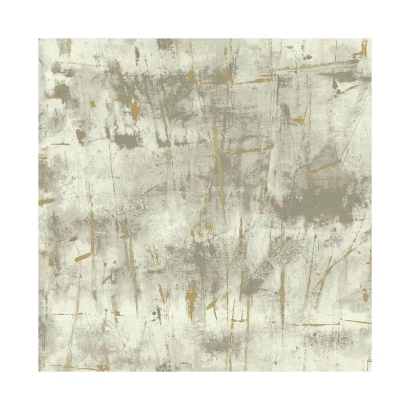 Sample NA0566 Botanical Dreams, Modern Art Grey Candice Olson