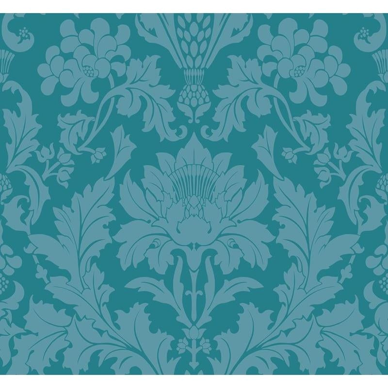 Sample 108/7033 Fonteyn Teal by Cole and Son