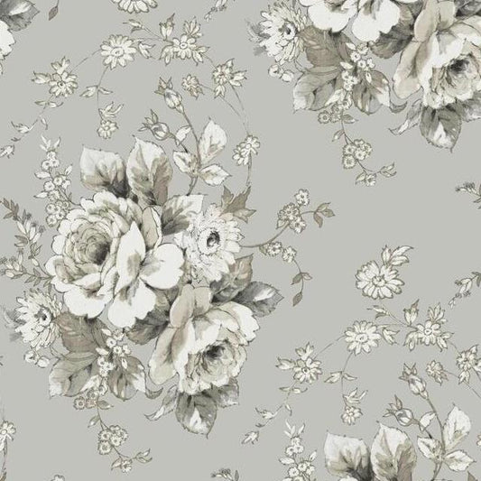 Order FH4089 Simply Farmhouse Heritage Rose Taupe/Linen York Wallpaper