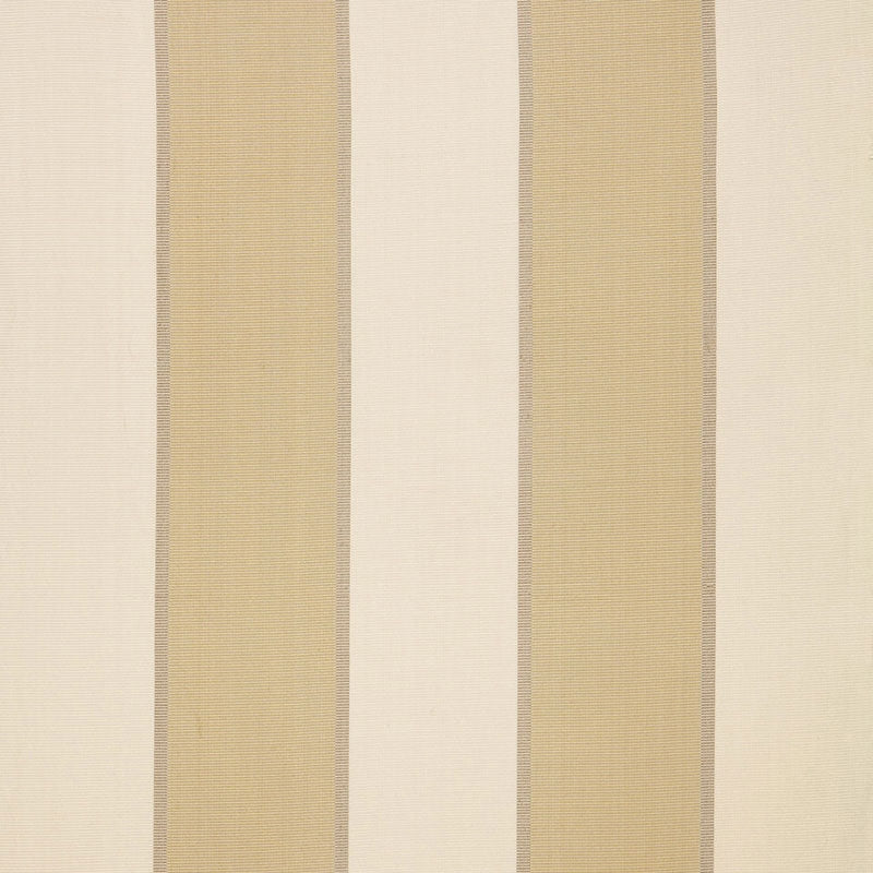 Purchase sample of 64780 Montebello Stripe, Champagne by Schumacher Fabric