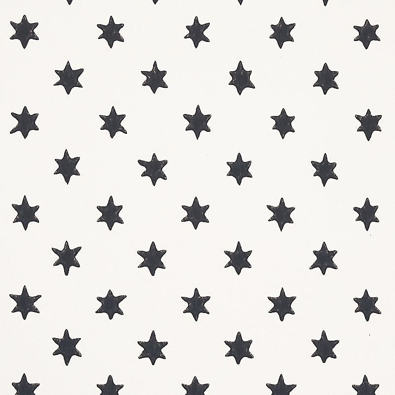 Select 5013140 Astral Black Schumacher Wallcovering Wallpaper