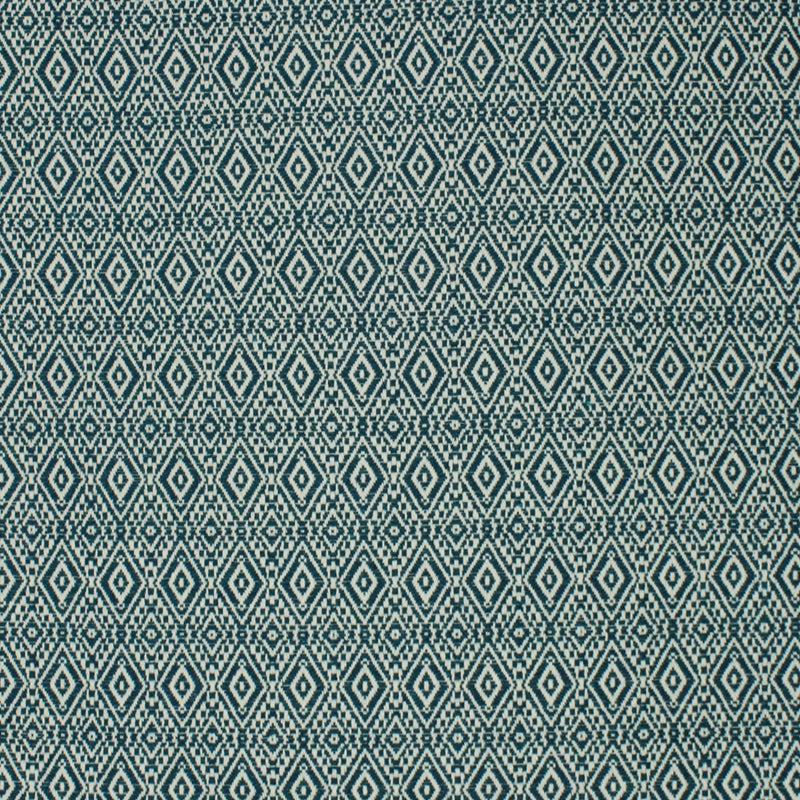 Looking S4230 Teal Teal Diamond Greenhouse Fabric